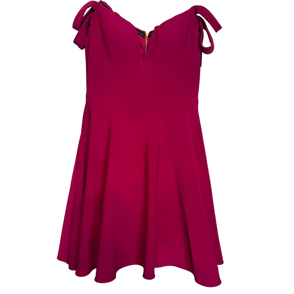 XSCAPE Womens Dress Fit and Flare Party Cocktail Pink Size 6 NWT Style #1192X